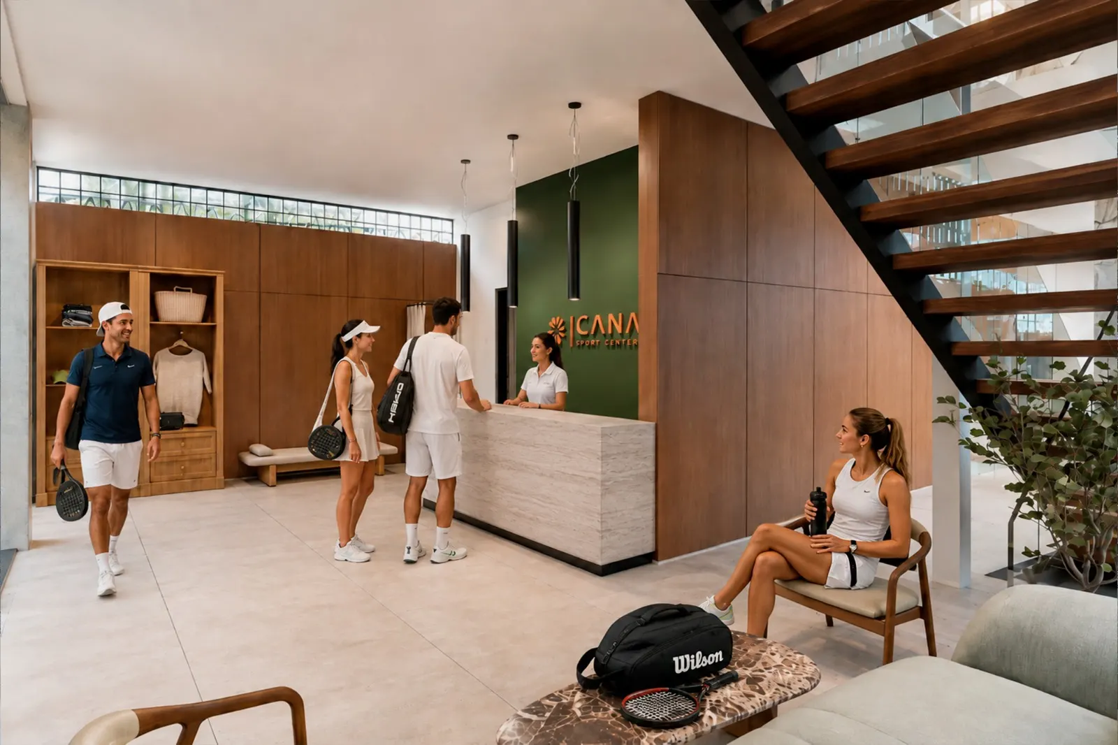 Cana Sport Center reception